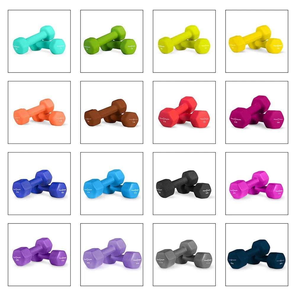 Neoprene Dumbbell Pairs Combo S912