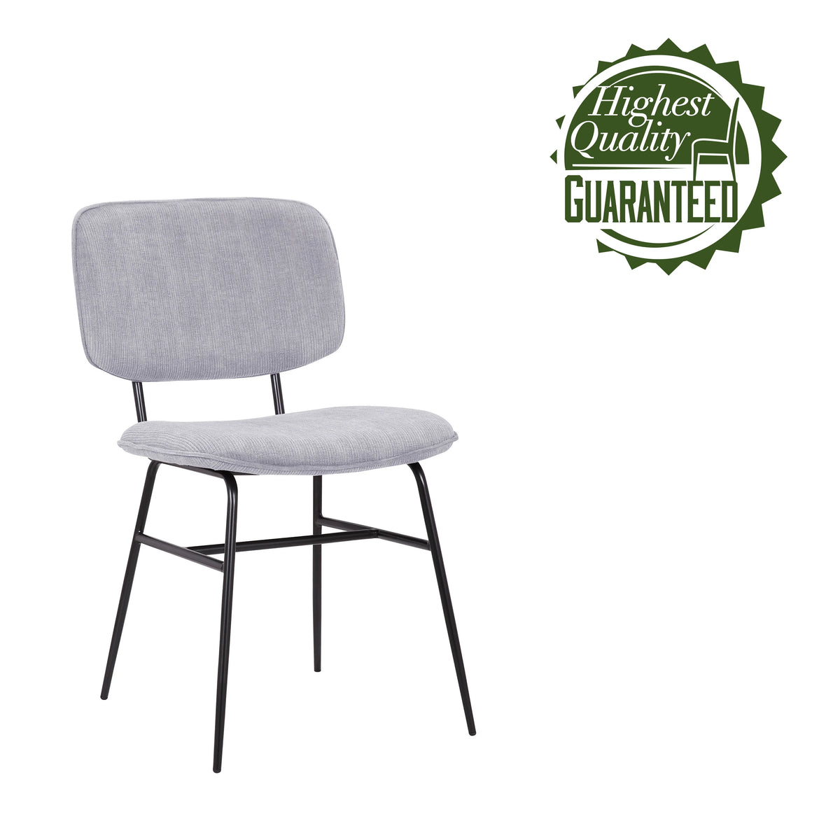 Set Of 2 Velvet Dining Chairs F2343