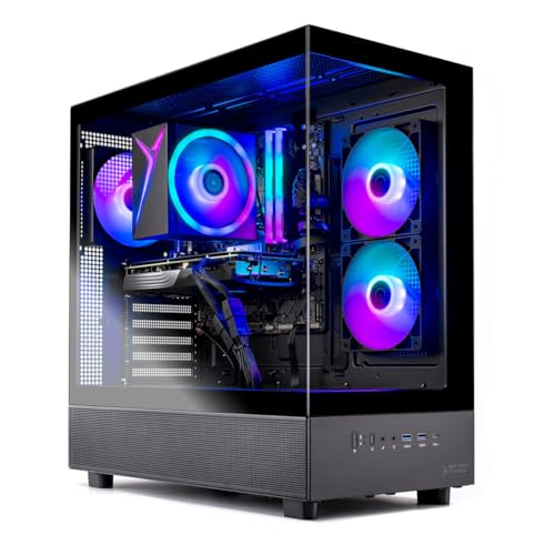 Ryzen 7 7700 3.8 GHz (5.3GHz) NVIDIA RTX 5060 1TB NVMe SSD 32GB DDR5 RAM 5200 RGB 650W Gold PSU Wi-Fi Win 11 Desktop PC G40473