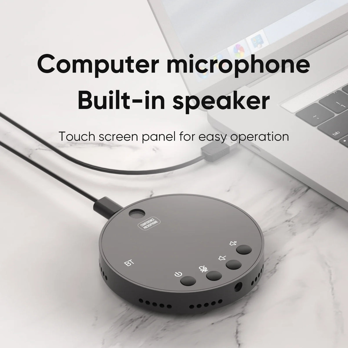 Desktop USB Conference Speakerphone with Microphone M748846
