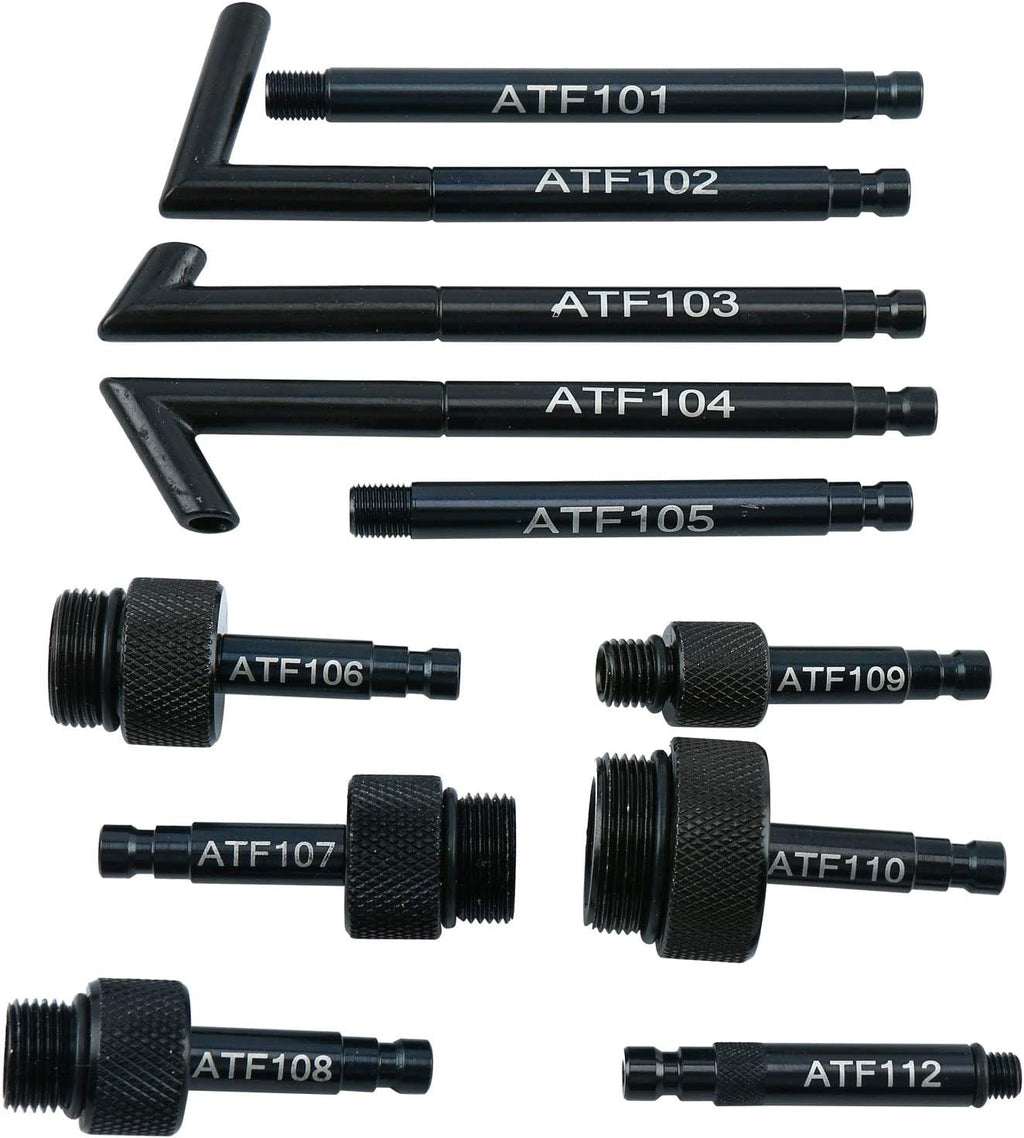 10L Pneumatic Air Oil Extractor Pump with 14pcs ATF Adapter S2025