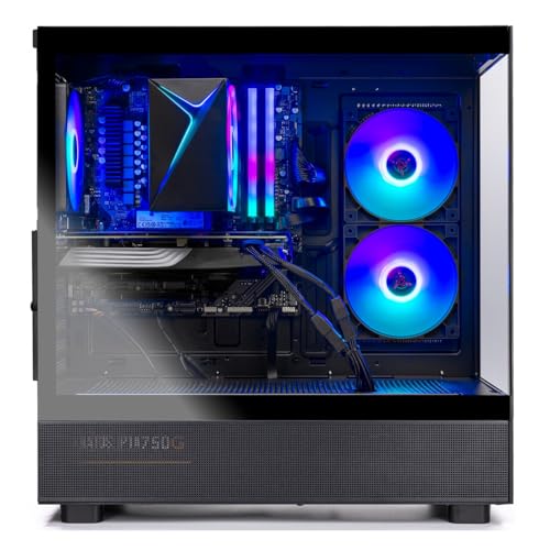 Ryzen 7 7700 3.8 GHz (5.3GHz) NVIDIA RTX 5060 1TB NVMe SSD 32GB DDR5 RAM 5200 RGB 650W Gold PSU Wi-Fi Win 11 Desktop PC G40473