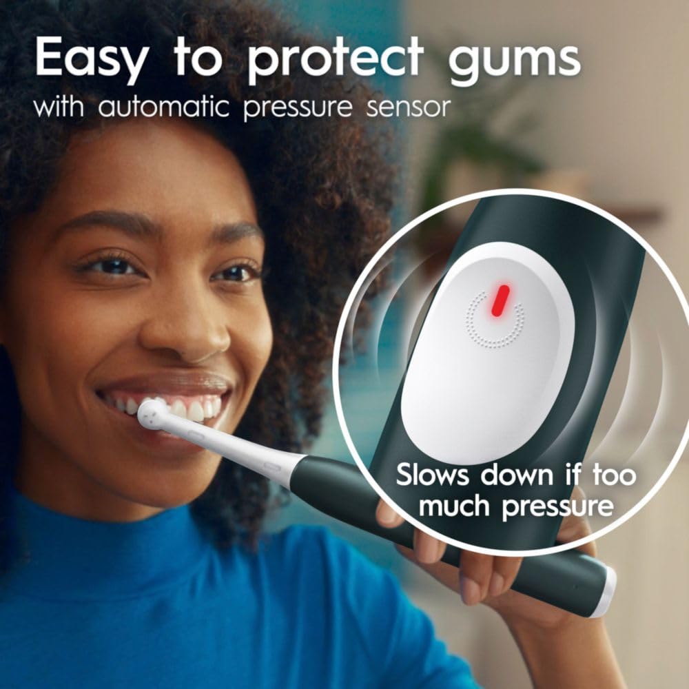 Forest Green Rechargeable Electric Toothbrush with 2 Brush Heads G254948