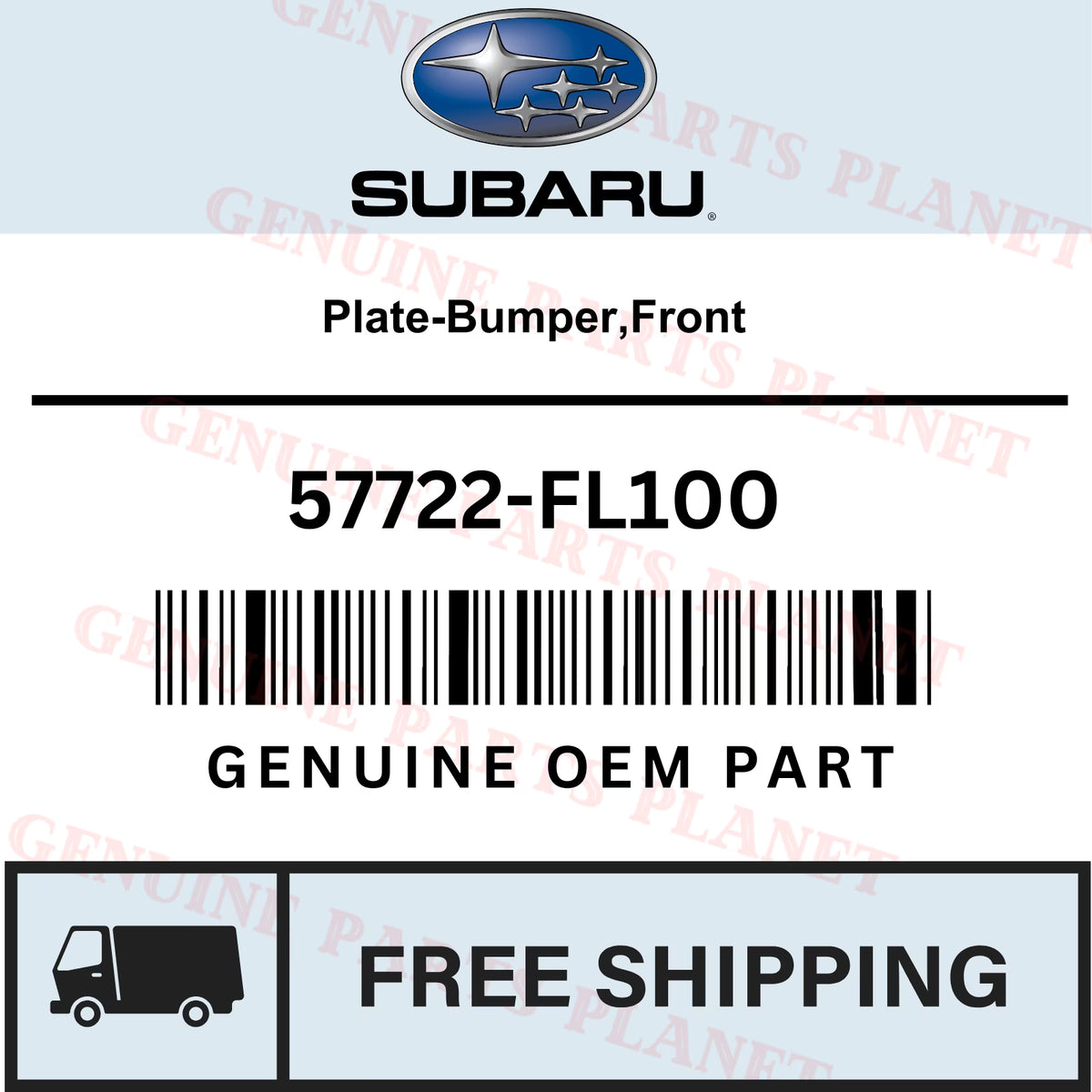 Front Plate-Bumper T619100