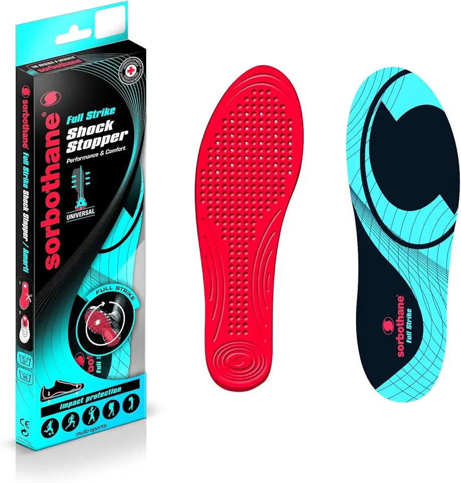 Lightweight Shock Absorbing Flexible Insoles E2293