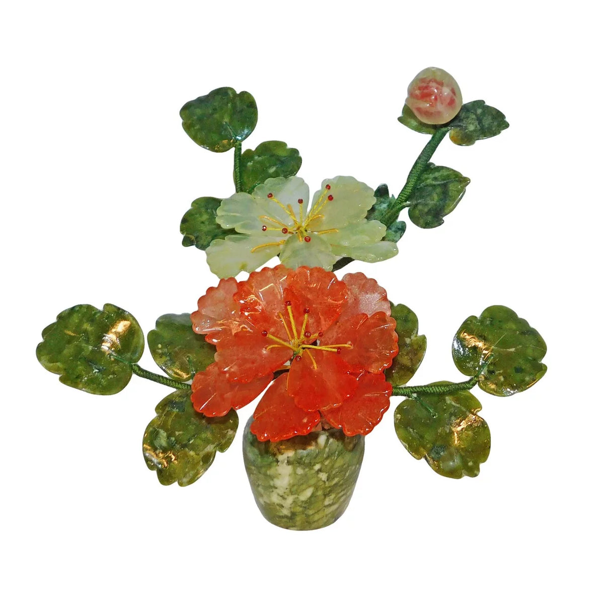 Hardstone Blossom Flower Pot Z607537