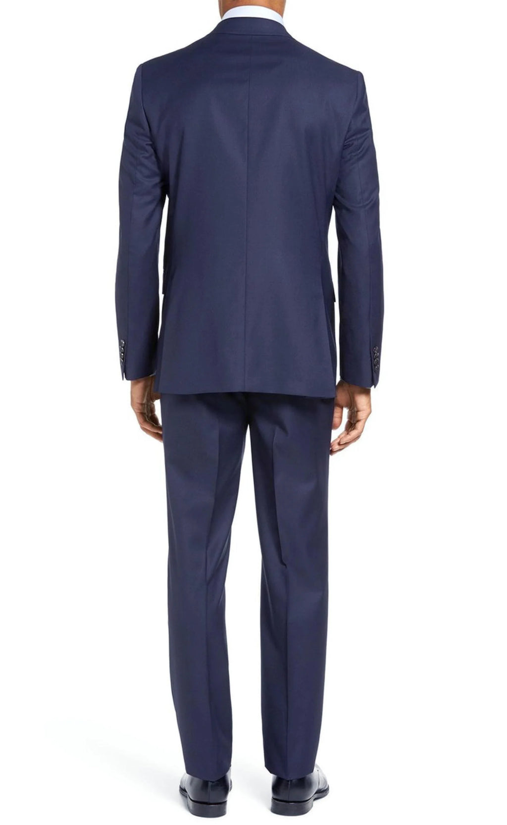 Two Piece Blue Stripe Modern Fit Suit E4321