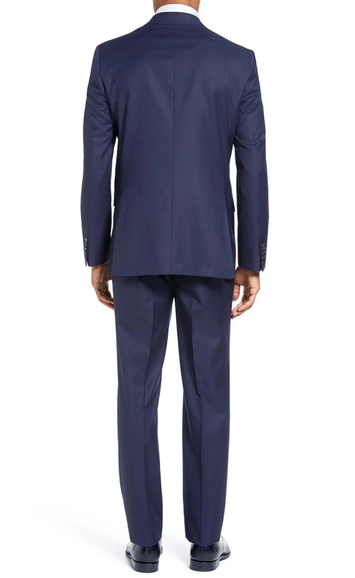 Two Piece Blue Stripe Modern Fit Suit E4321