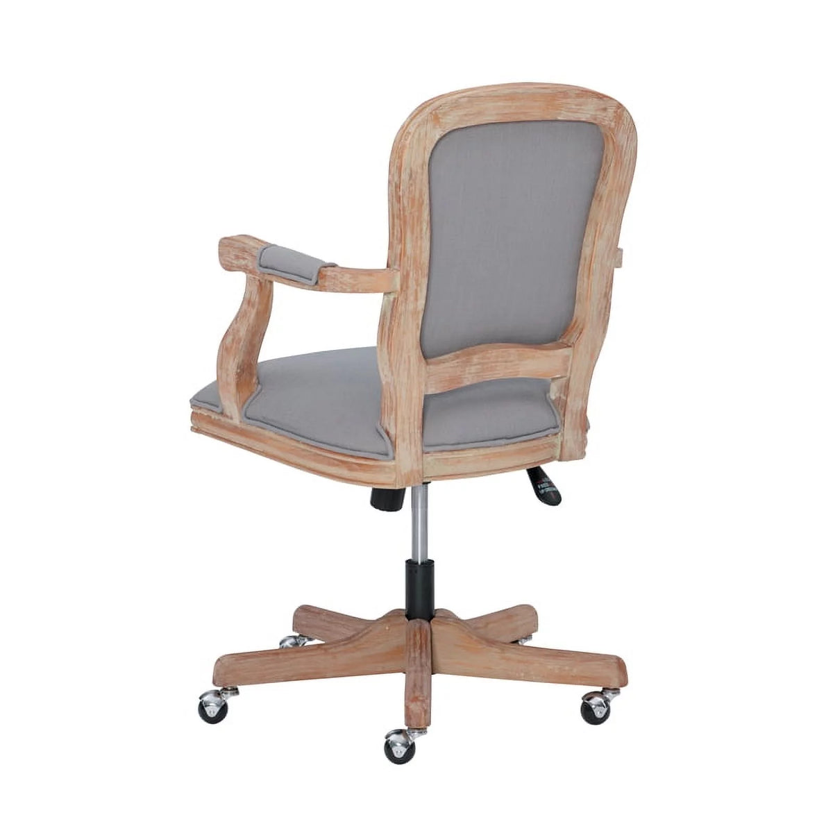 Light Gray Upholstered Office Chair Q278