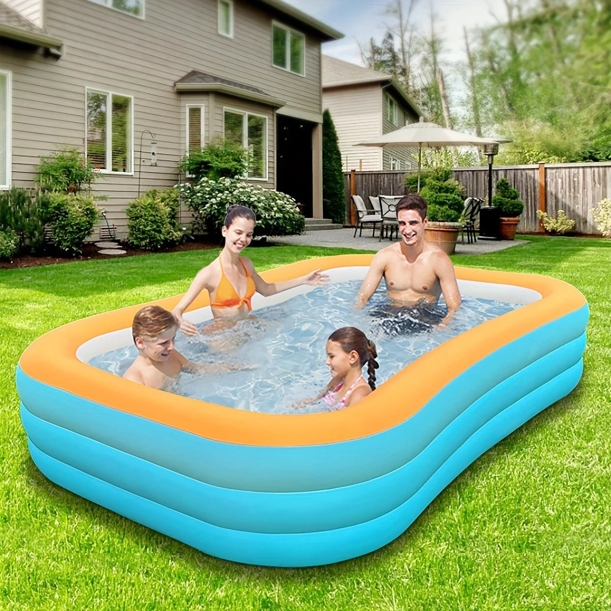 Large Inflatable Swimming Pool Q53961