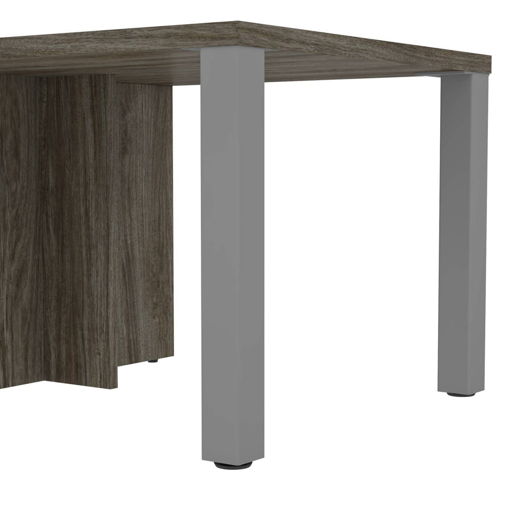 Walnut Grey End Table I125592