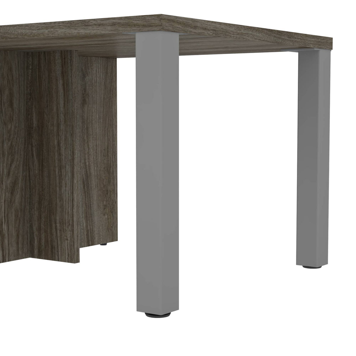 Walnut Grey End Table I125592