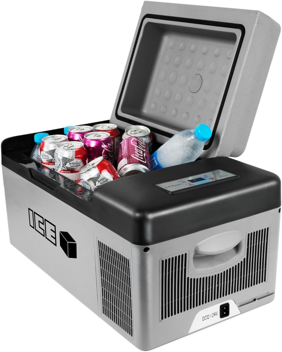 12V Portable Electric Refrigerator Freezer 21qt Y8485