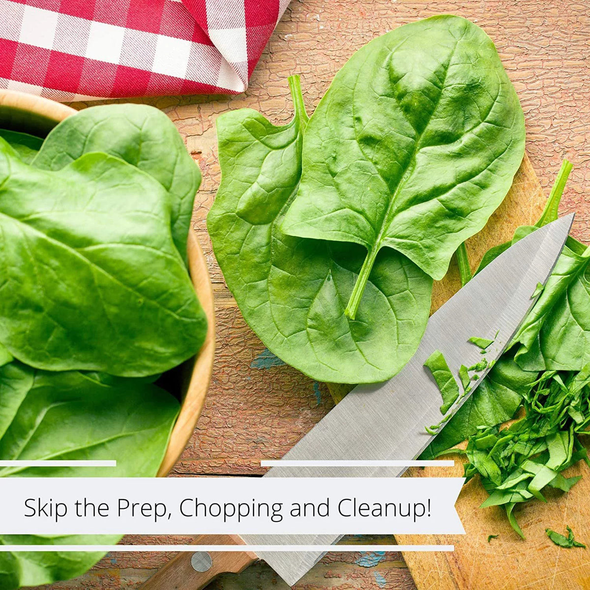 Chopped Dried Spinach Flakes, 1 lb Bulk Container G868593