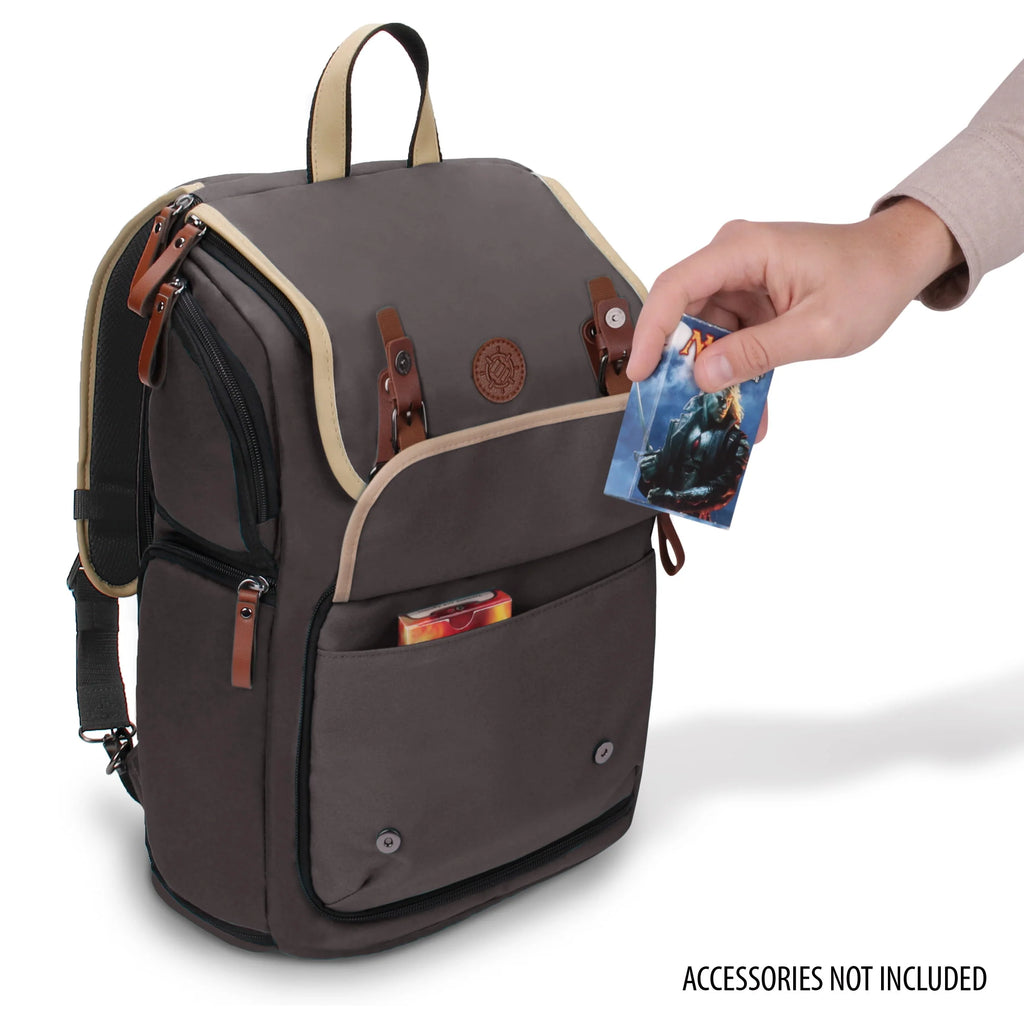 Full-Size Trading Card Storage Box Backpack L8968