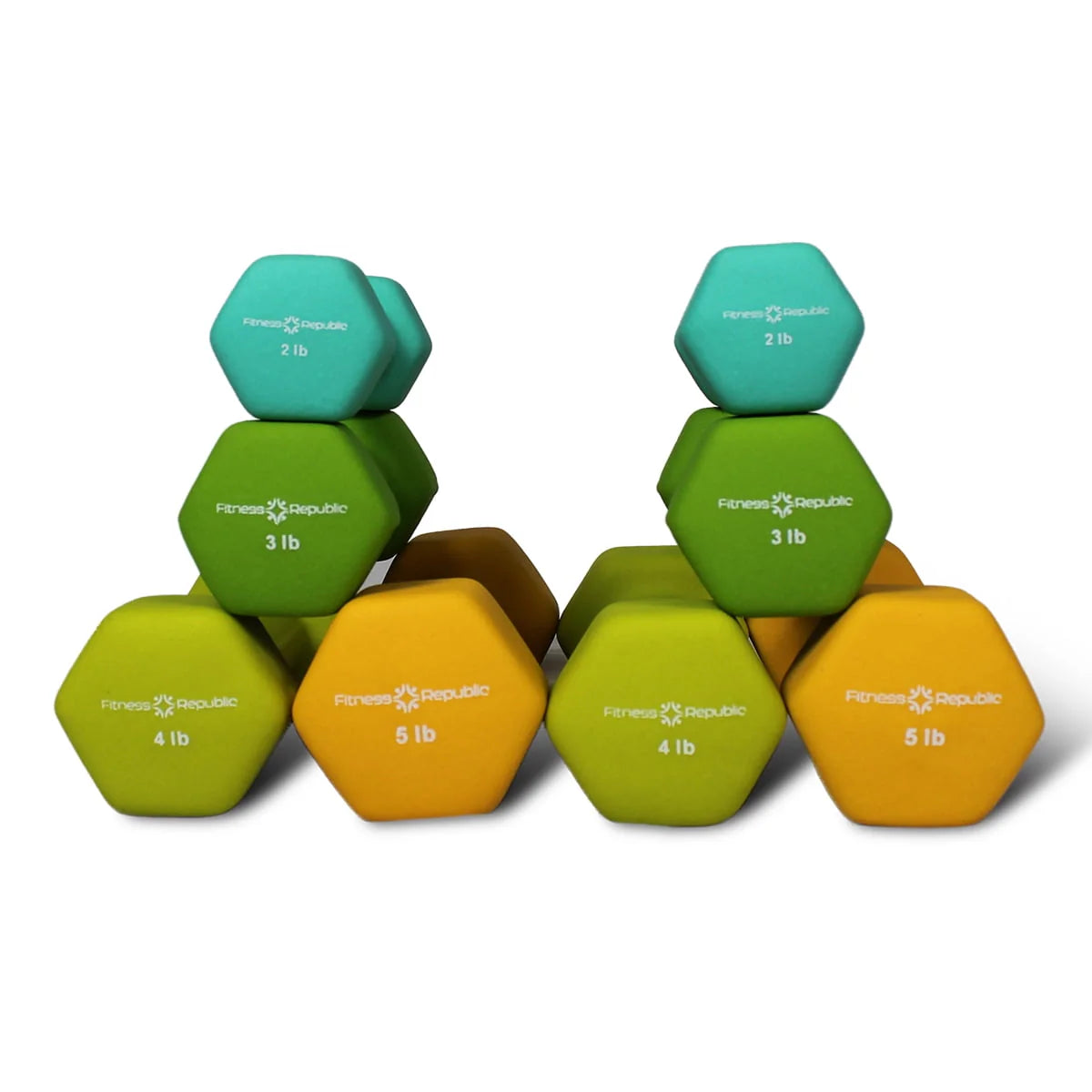 Neoprene Dumbbell Pairs Combo S912