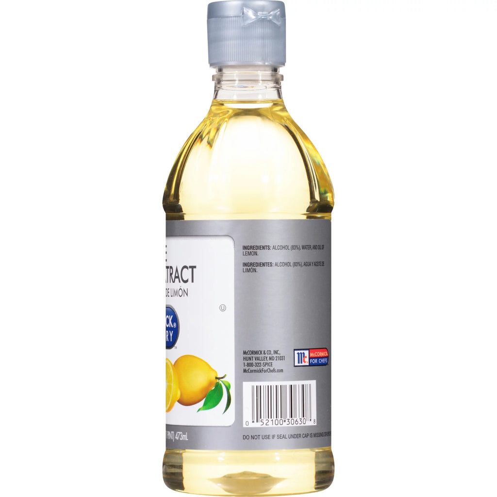 Pure Lemon Extract 16 fl oz H50093