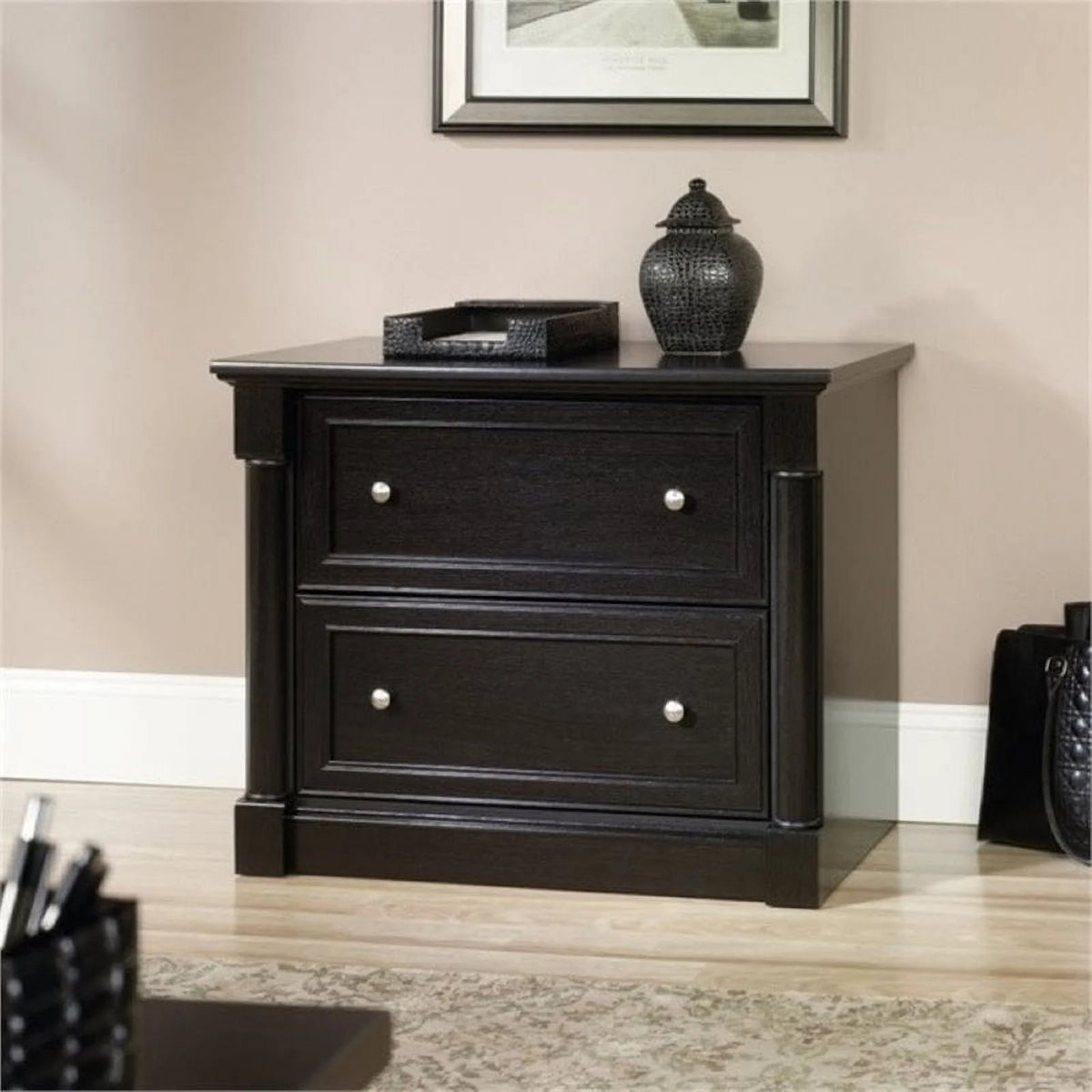 Wood 2 Drawer Lateral File Cabinet I848618