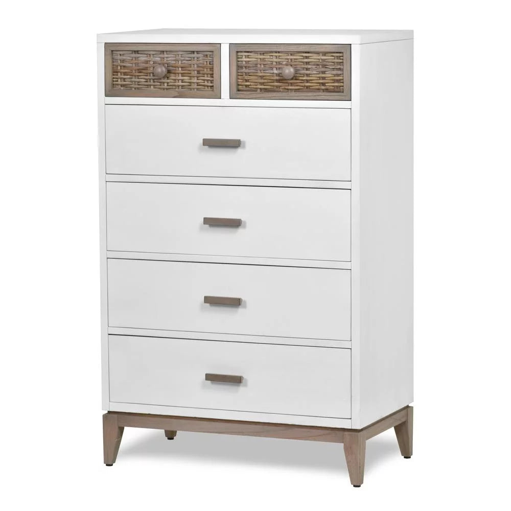 6 Drawer White Chest K632917