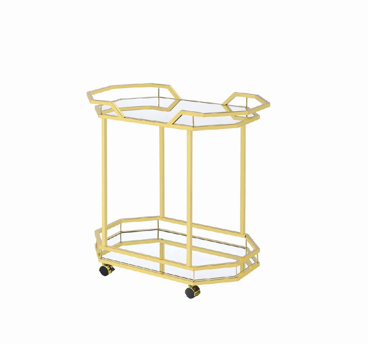 Brass Serving Cart W2316