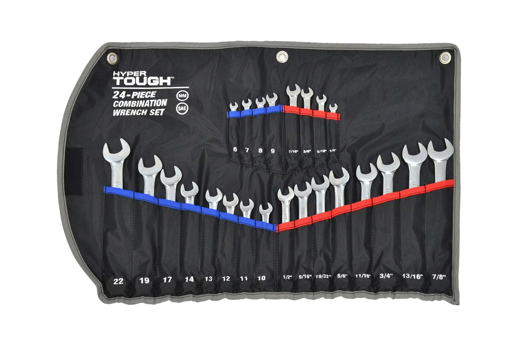 24 Pc Combination Wrench Set Q112