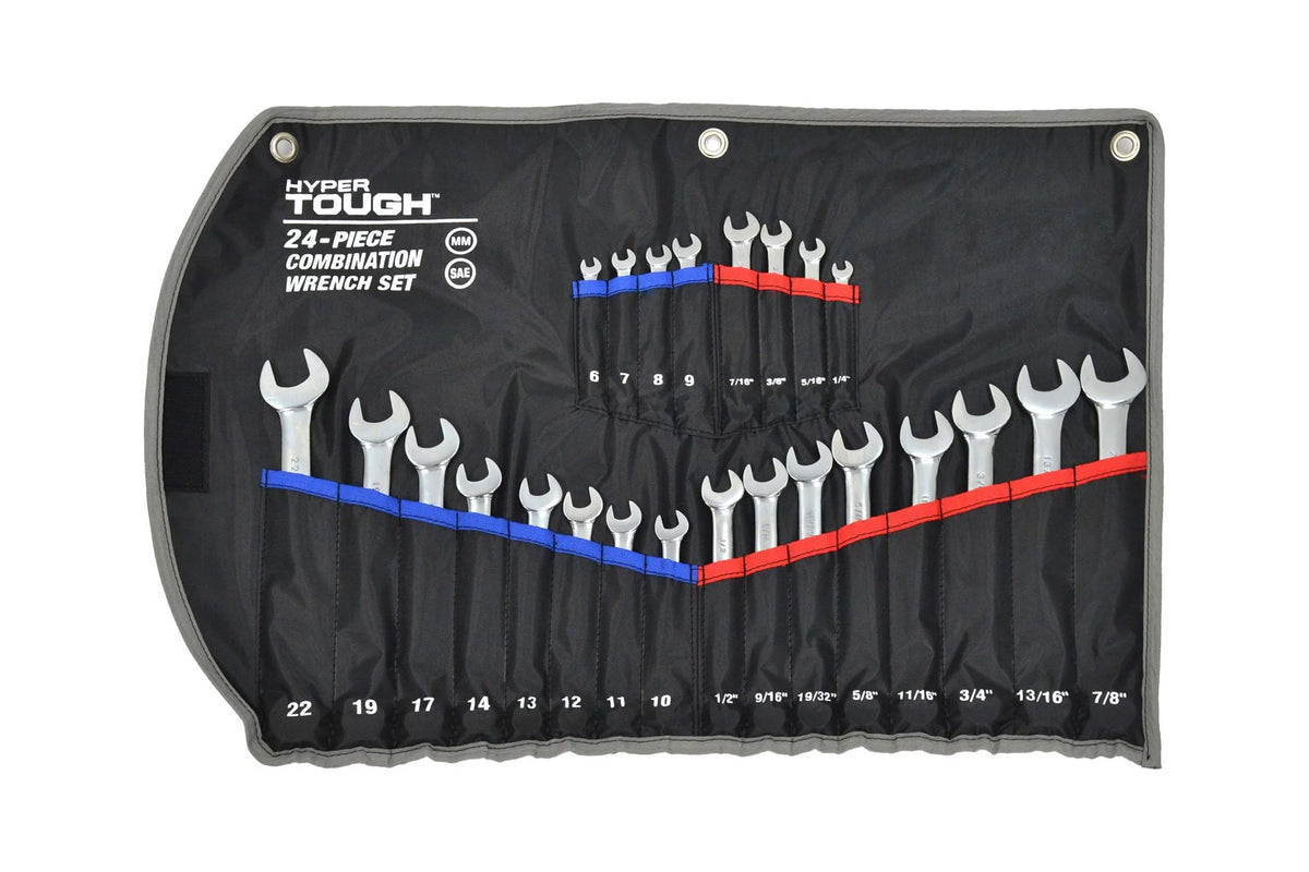 24 Pc Combination Wrench Set Q112
