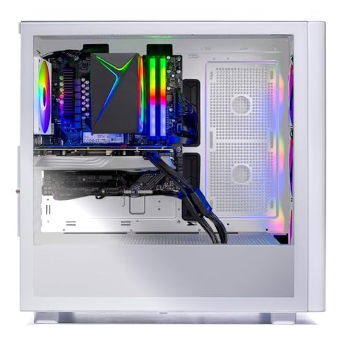 Ryzen 7 7700 3.8 GHz (5.3GHz) NVIDIA RTX 5060 1TB NVMe SSD 32GB DDR5 RAM 5200 RGB 650W Gold PSU Wi-Fi Win 11 Desktop PC G40473