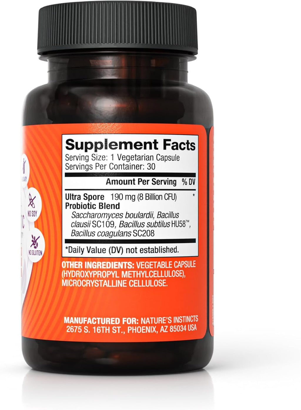30 Capsules Soil Based Probiotic C2602