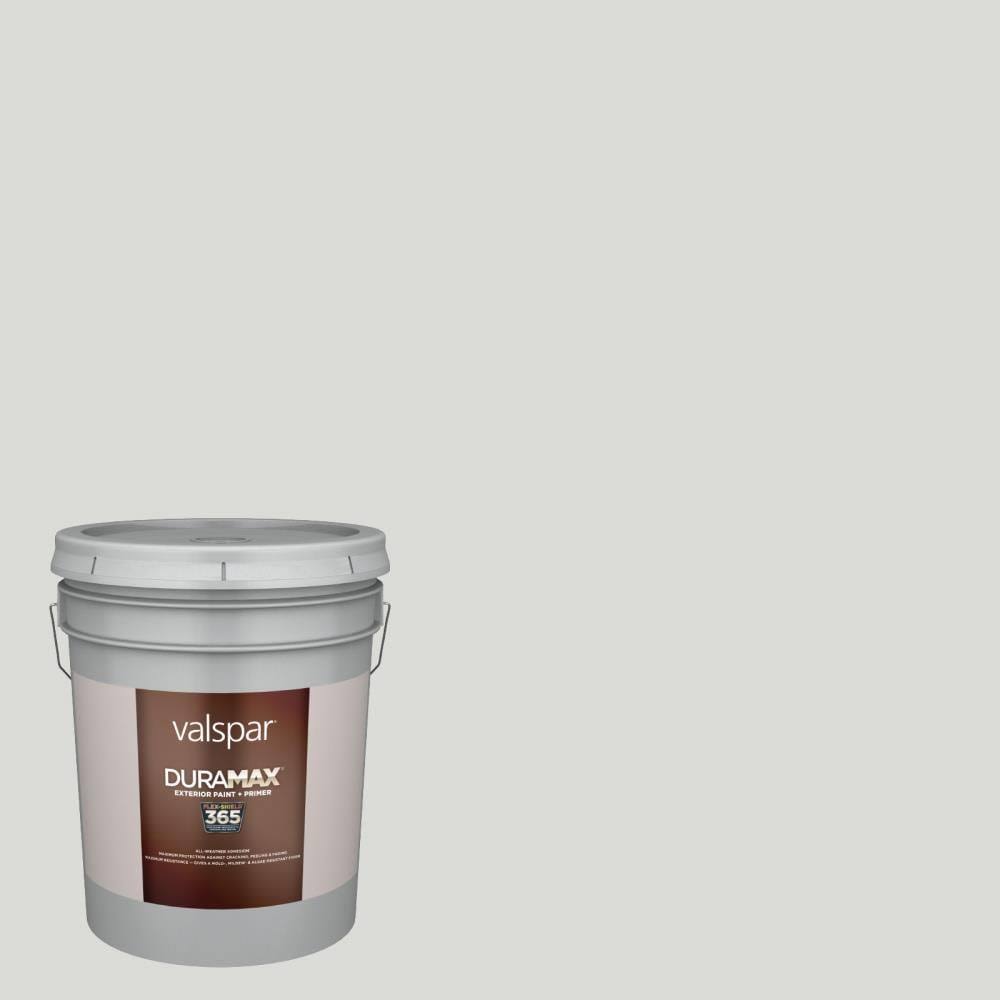 Semi-Gloss Seashell Gray Exterior Paint 5-Gallon W799035