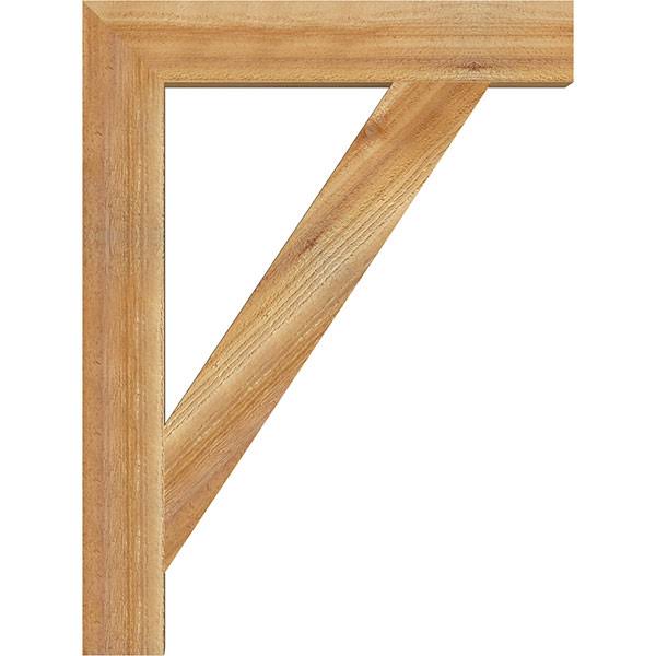 Traditional Block Rough Sawn Bracket, Western Red Cedar Y988855