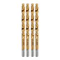 1/4 in. Titanium Drill Bit Set, 4 Piece O22023