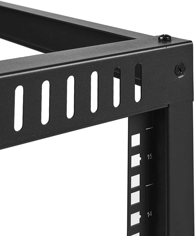 12U 4-Post Open Frame Wall-Mount Network Rack L5360