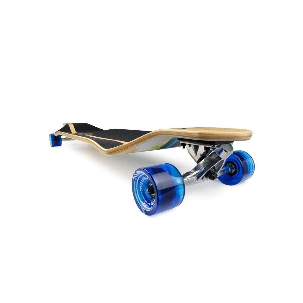 Stained Green Drop Down Longboard Complete O193