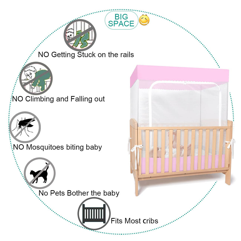 See Through Mesh Crib Safety Tent K774212
