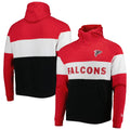 Black/Red Atlanta Falcons Pullover Hoodie U123