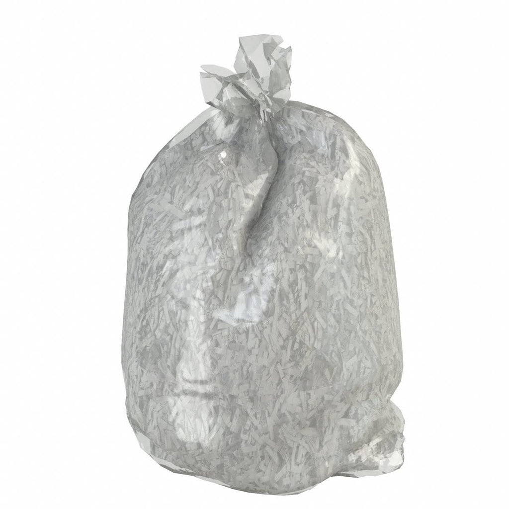 Recycled Can Liner, 12-16 gal, Clear, PK500 R943335
