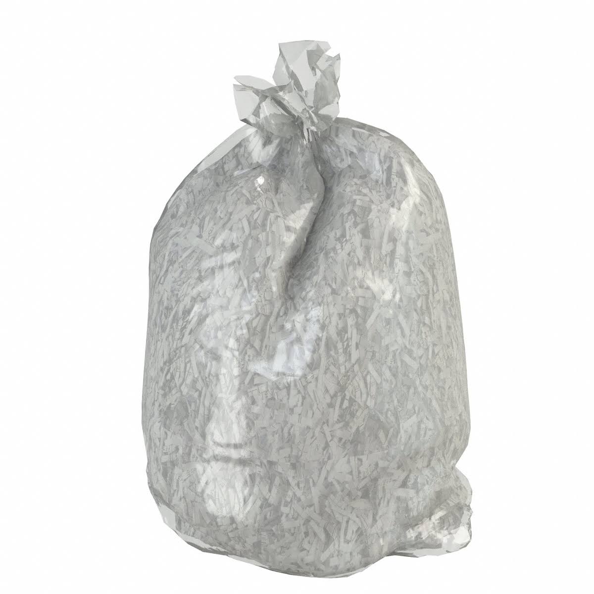 Recycled Can Liner, 12-16 gal, Clear, PK500 R943335
