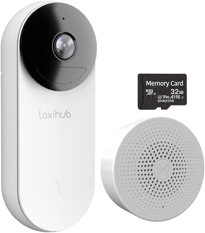 2 Pc Wireless Video Doorbell Camera with Chime N111533