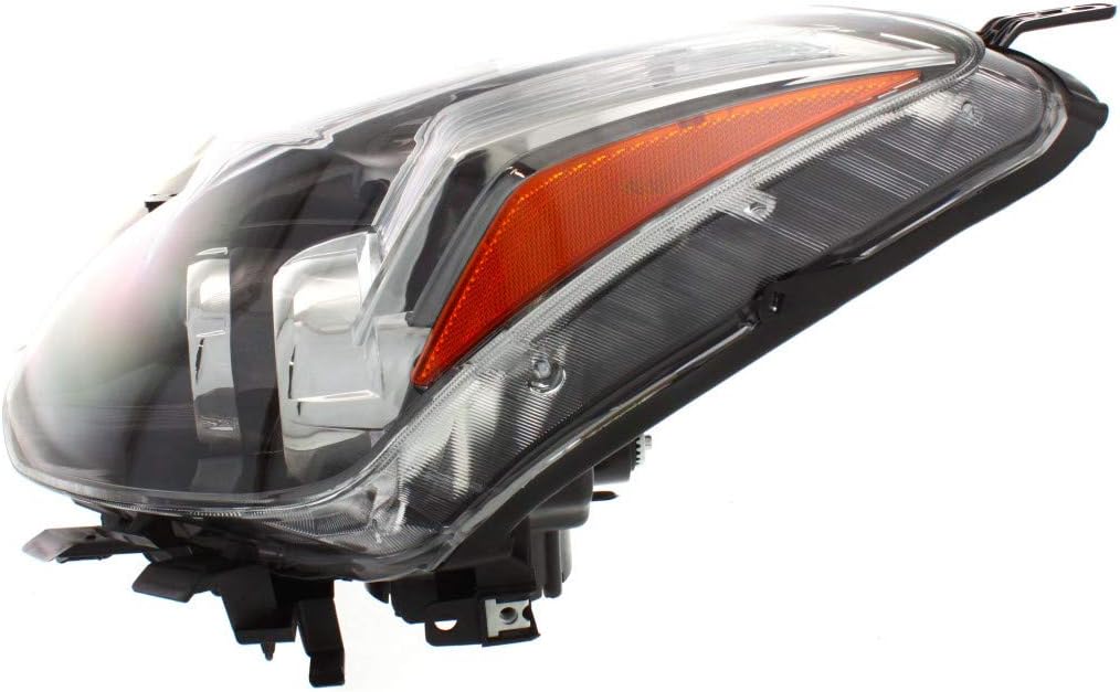 Headlight Assembly Halogen Passenger Side Q609