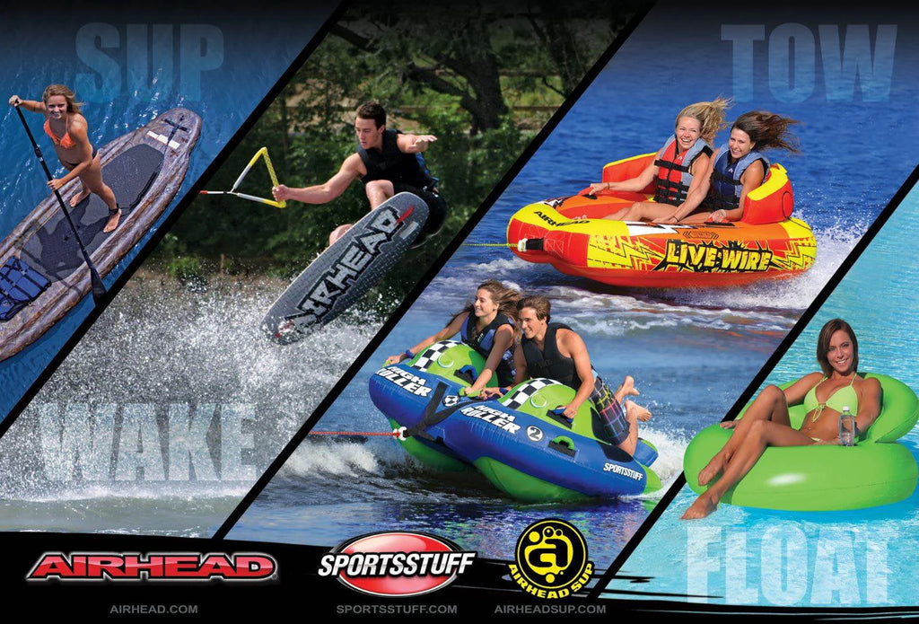 2 Pack Open Top Towable Tube P143026