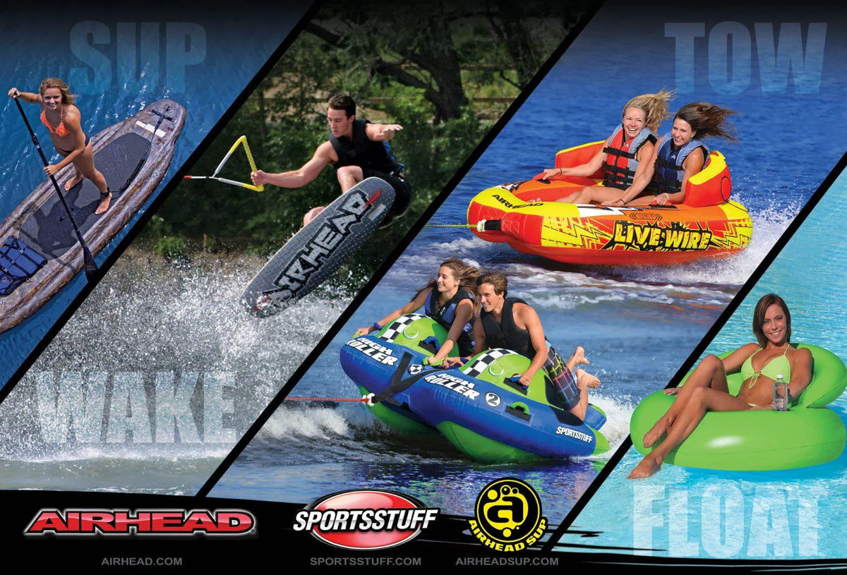2 Pack Open Top Towable Tube P143026