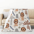 Flannel Throw Blanket 50 x 70 inches R8827