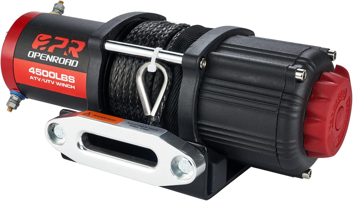 4500lbs 12V Electric Winch with Wireless Remote Control Mounting Bracket J7519