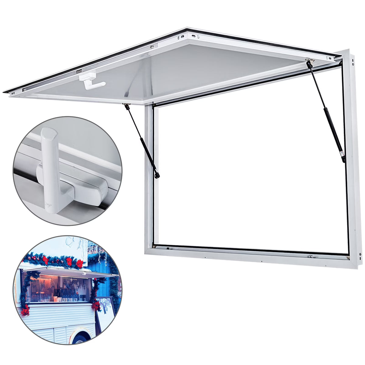 Concession Stand Window with Awning Cover K1617