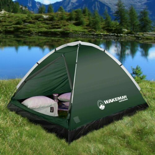 Green 2 Person Tent with Carry Bag R83672