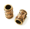 Bronze Beard Beads Rings M858769