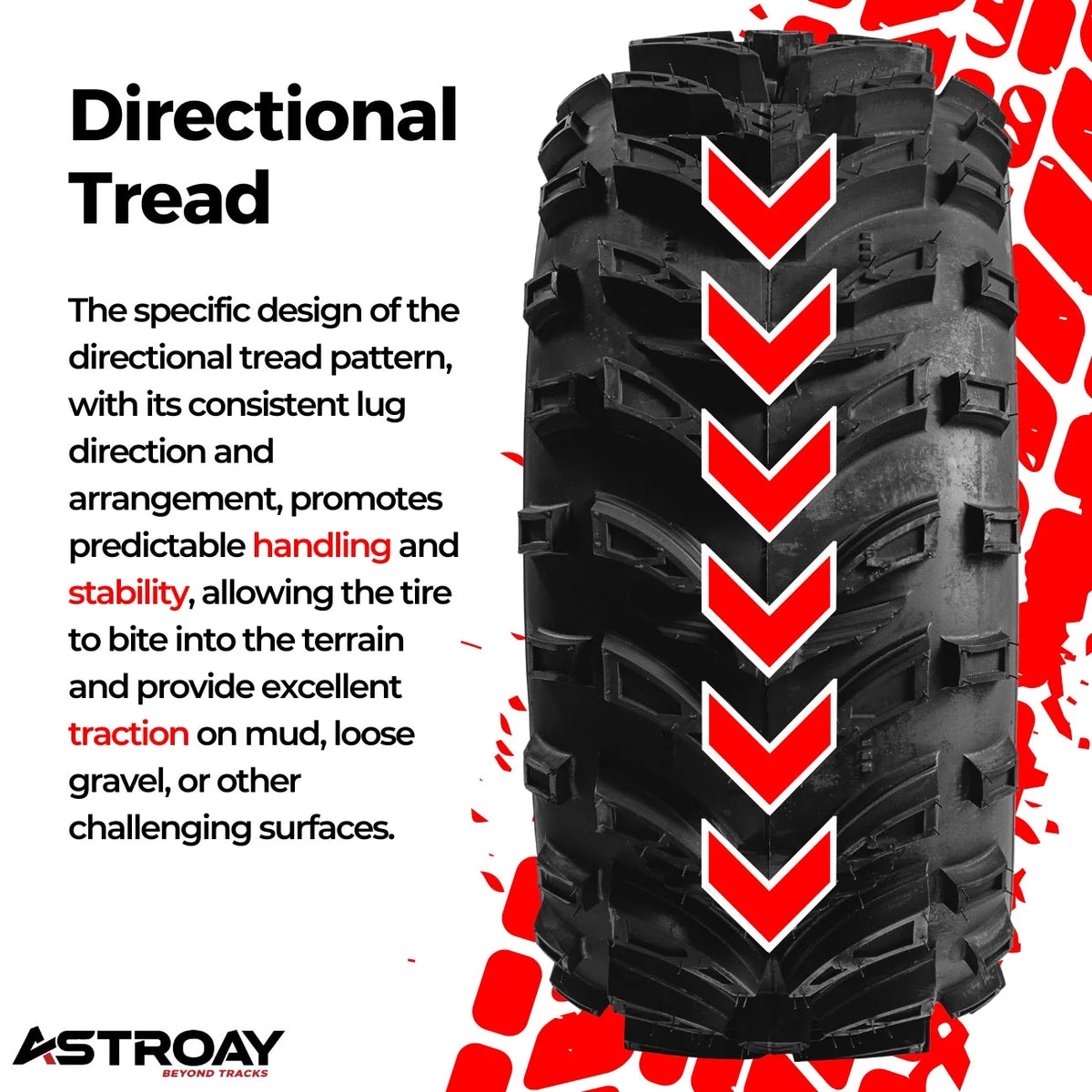 12 Astroay Maxx Plus Utility ATV/UTV Tire N70049