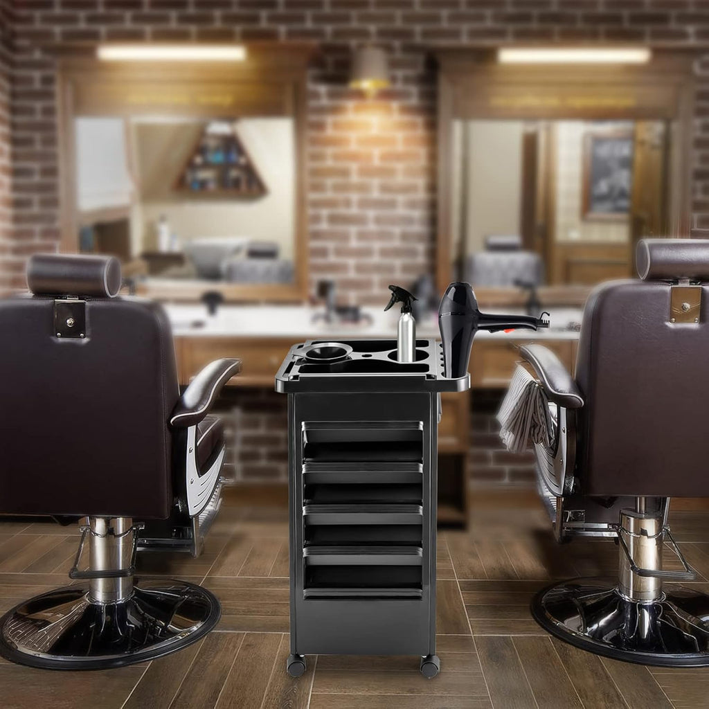 5 Drawers Salon Trolley Cart with Wheels Z75160