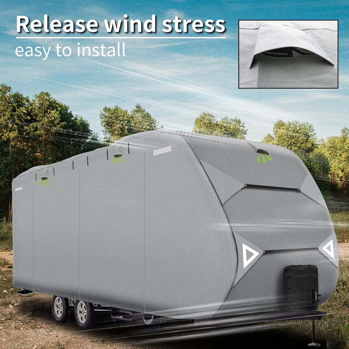 Travel Trailer Cover for 27'-30' Camper M447024