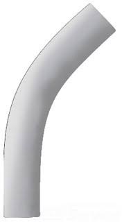 45 Degree PVC Elbow S177